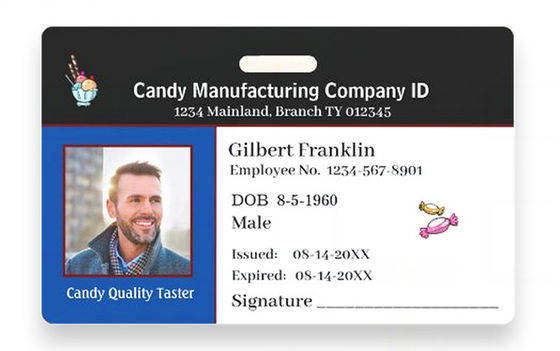 Pre Printed PVC Plastic 30mil Customized ID Cards For Students / Employees