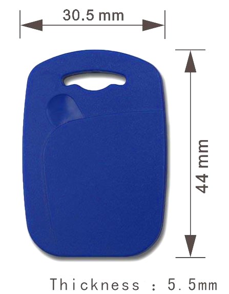 Waterproof Proximity Smart Door 125khz RFID Key Fobs 0