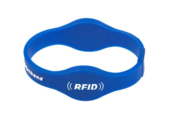 Laser Engraving Dual Frequency 72mm RFID Wristbands