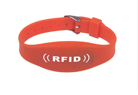 Adjustable Laser Logo 15693 I CODE SLIX RFID Wristbands