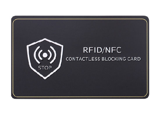 Credit Card Protector Anti Theft 13.56 Mhz RFID Blocking Cards