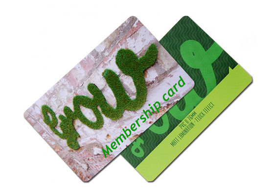 PVC Plastic Retail RFID 0.76Mm Pre Printed PVC Cards