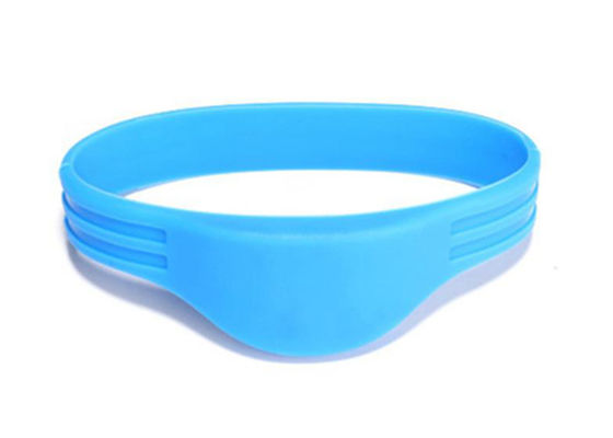 Colorful Silicone ISO14443A RFID Wristbands For Heath Care