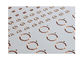 Ultrasonic Contactless PVC PET LF 125 KHz RFID Inlays